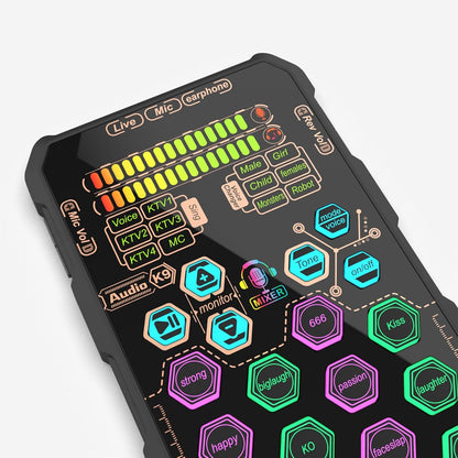 K9 Live Streaming Sound Card Kit