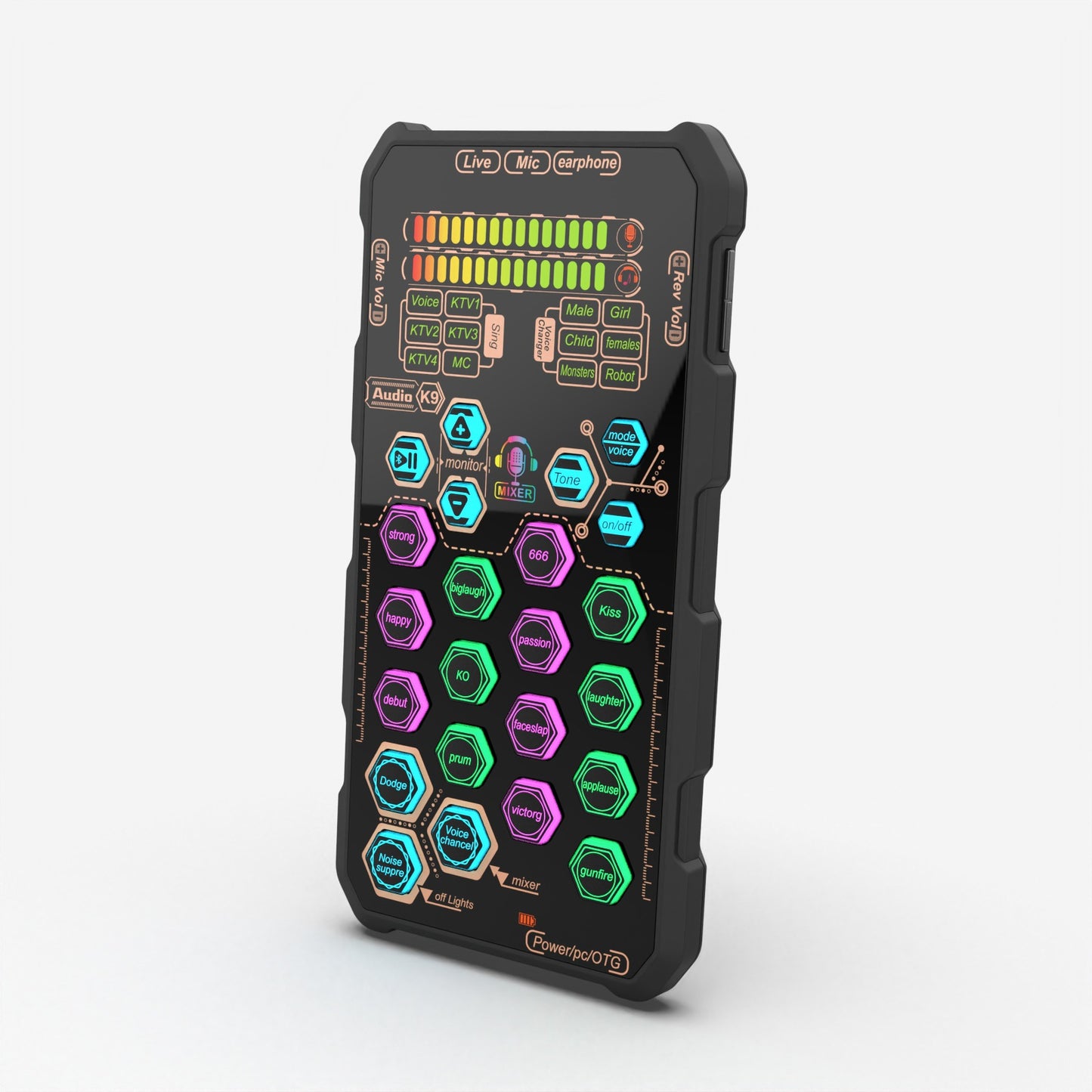 K9 Live Streaming Sound Card Kit